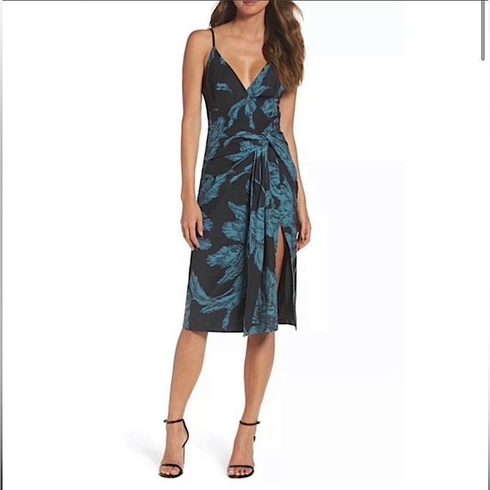 C/Meo Collective Enlighten Midi Dress Floral